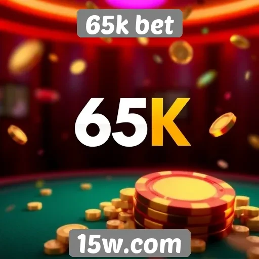 Plataforma 65k bet disponibiliza jogos de cassino online